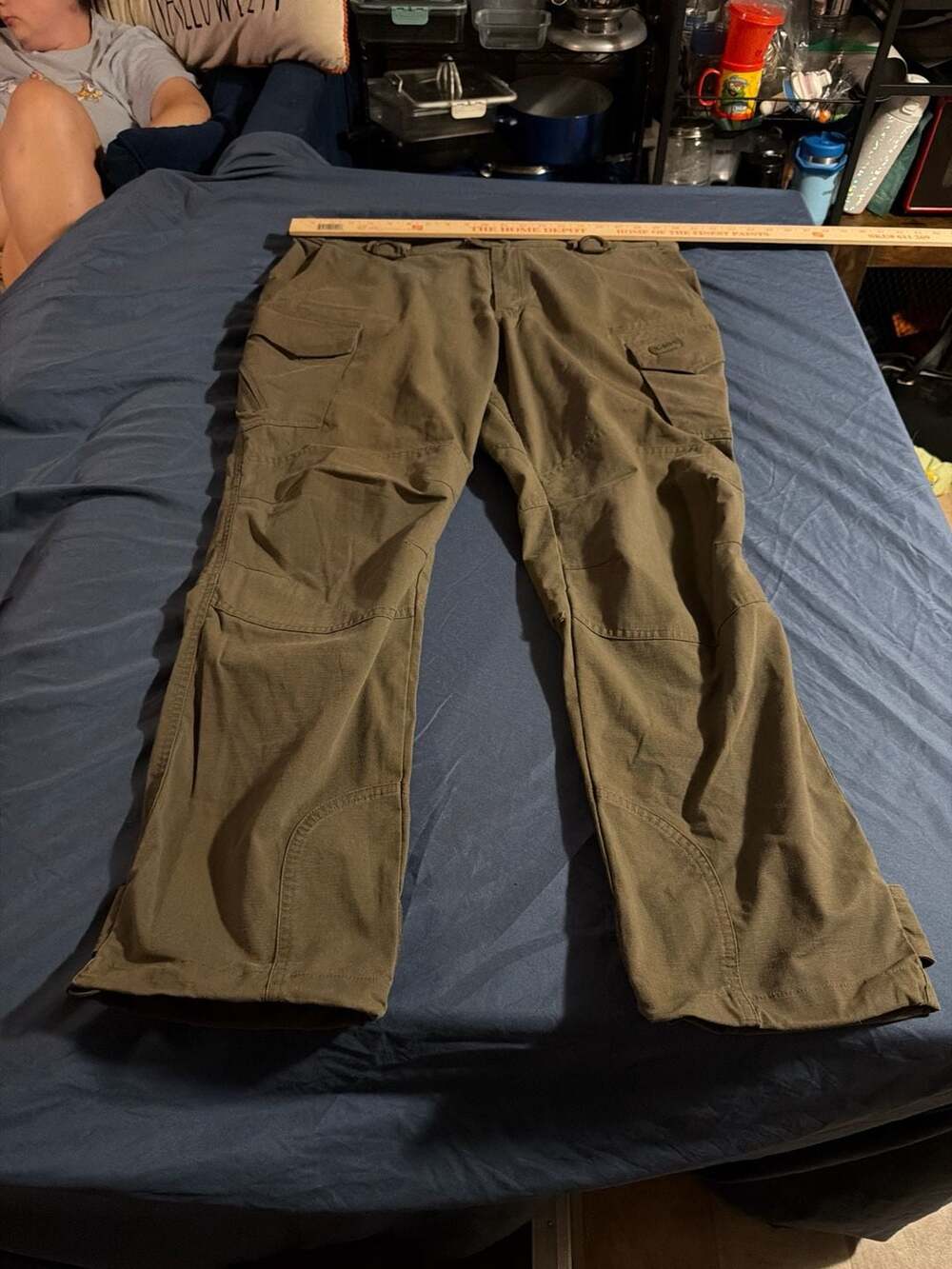 M-Tac Men's Aggressor Gen.II Rip-Stop Tactical Cargo Pants 40x 32